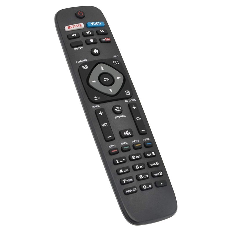 ZdalaMit Remote Control Replacement Applicable for Philips Smart Ultra HDTV 55PFL5603/F7 55PFK5402/F7 50PFL6602/F7 50PFL5601/F7 75PFL5603/F7 50PFL5903/F7 55PFL5903/F7 65PFL5903/F7 43PFL5703/F7 50PFL5703/F7 - Image 2